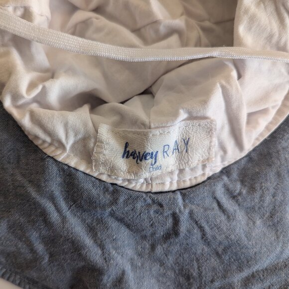 Harvey Ray Sunhat Chambray Kids VGUC - Picture 4 of 4